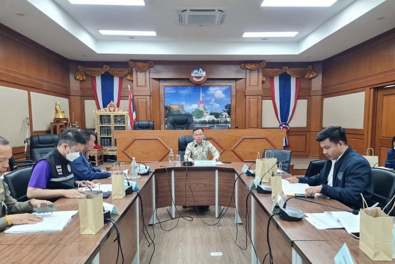 ผู้ว่าราชการจังหวัดสมุทรปราการ เป็นประธานการประชุมคณะกรรมการบริหารงานจังหวัดแบบบูรณาการ (ก.บ.จ.) จังหวัดสมุทรปราการ ครั้งที่ 1/2568